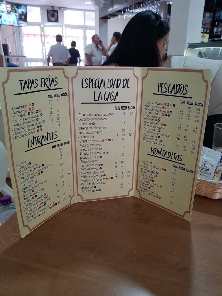 Cafeteria Oli — Carta