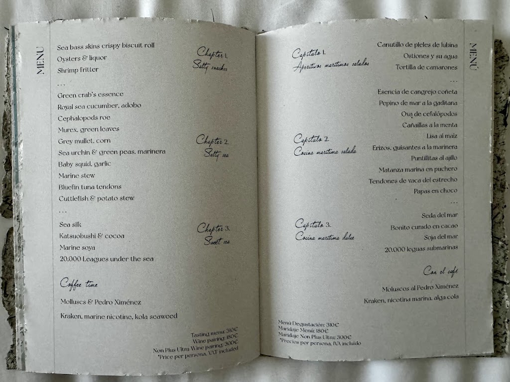 APONIENTE — Carta
