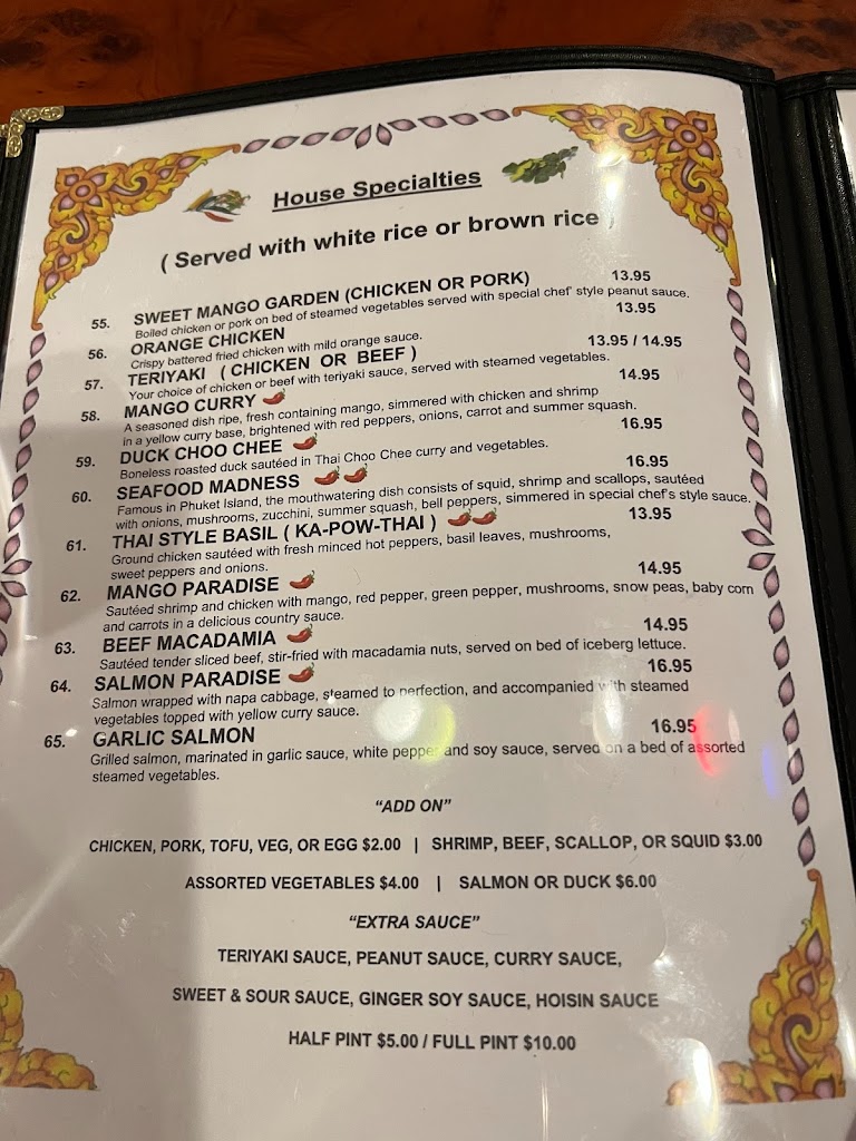 Sweet Mango Thai Cuisine, Berea