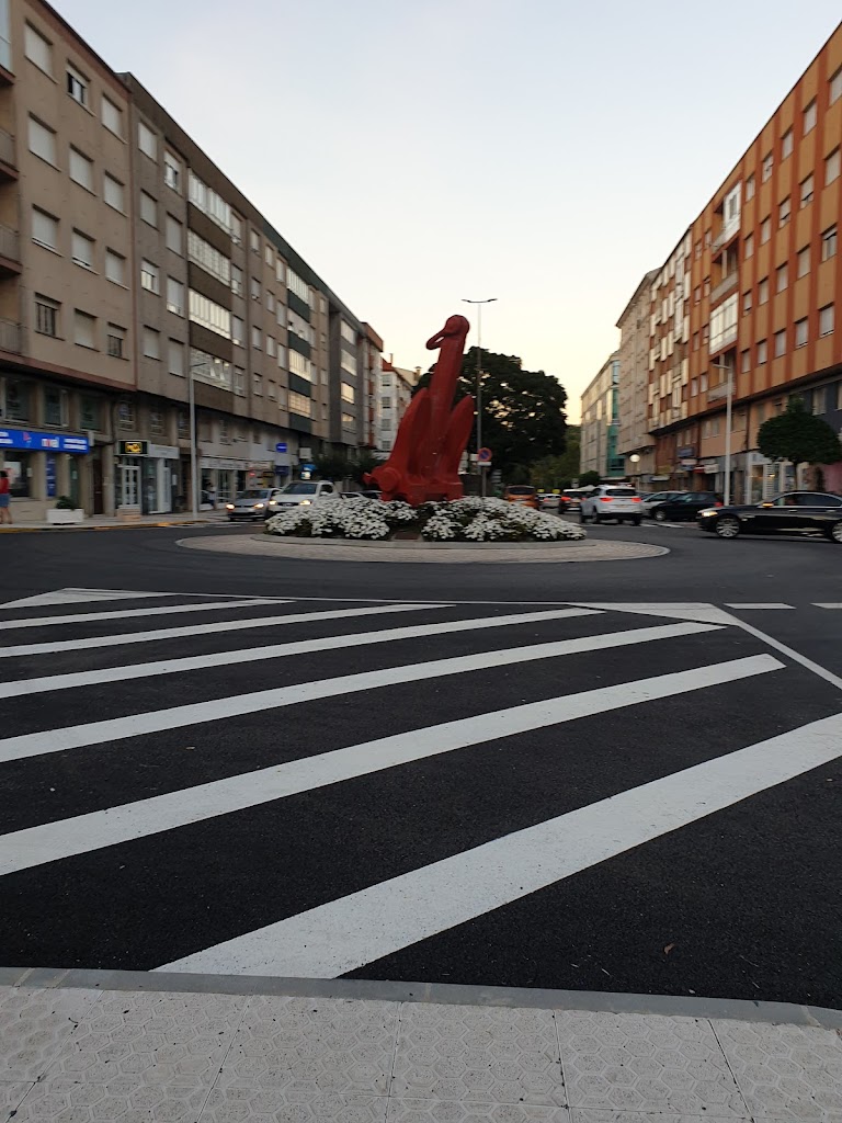 Homenaxe os marineiros