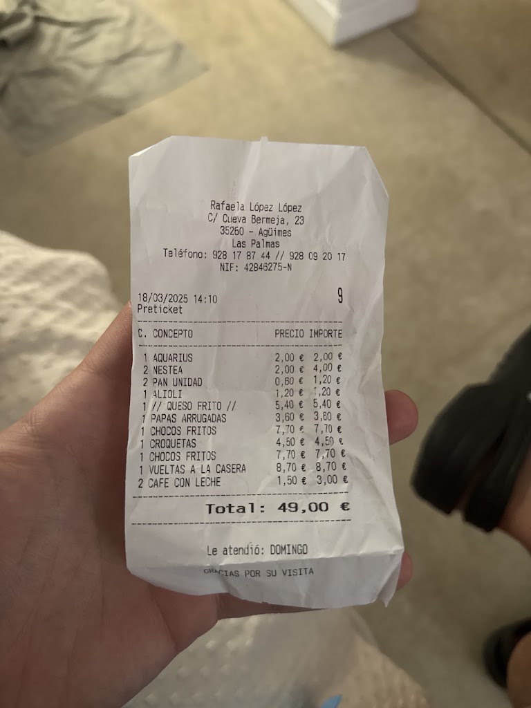 Bar Restaurante Guayadeque — Mas recientes