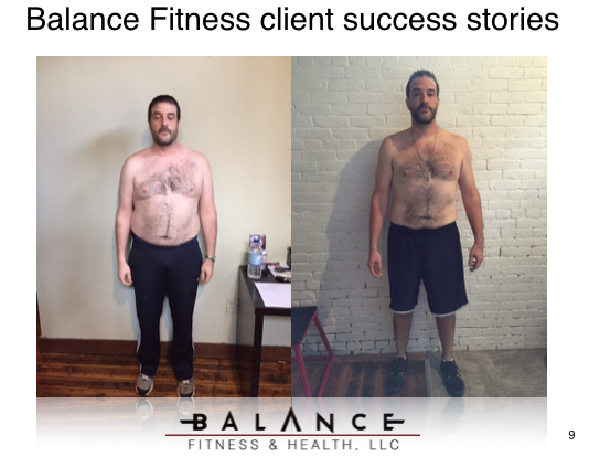  Balance Fitness & Health • Personal Training
