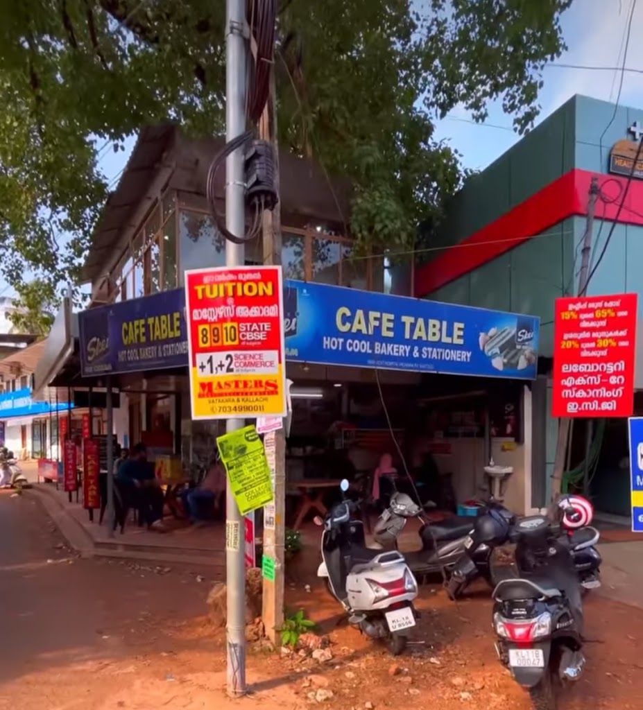 Cafe Table Vadakara