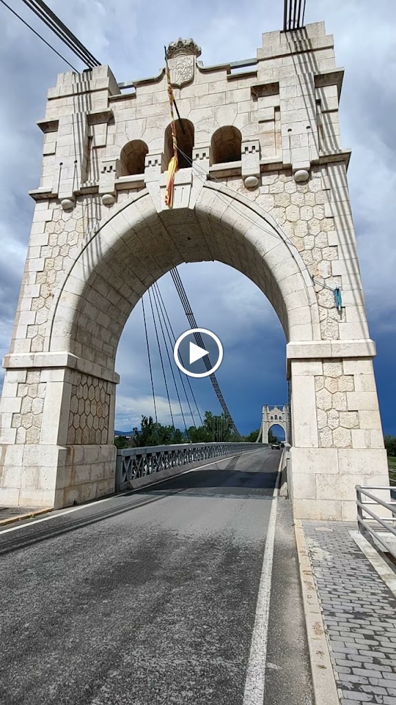 Puente colgante de Amposta — Videos
