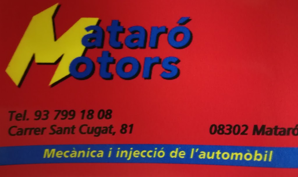 Mataro Motors — Del propietario