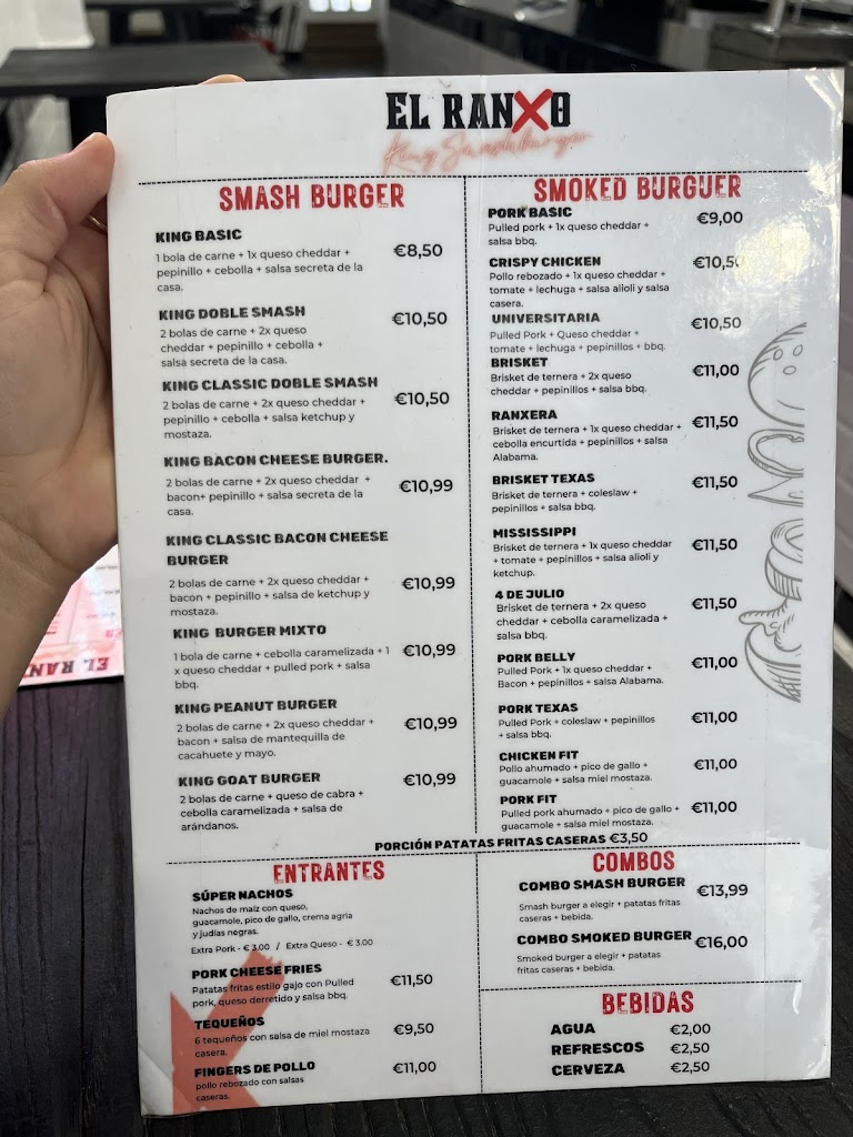 El Ranxo — Carta