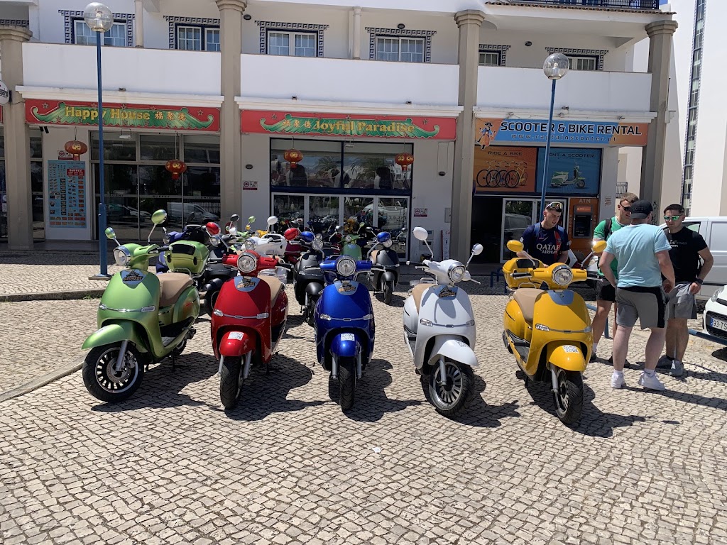 Serviço de Aluguer de Scooters em Albufeira