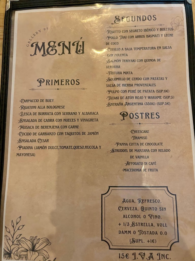 Gallery 97 — Carta
