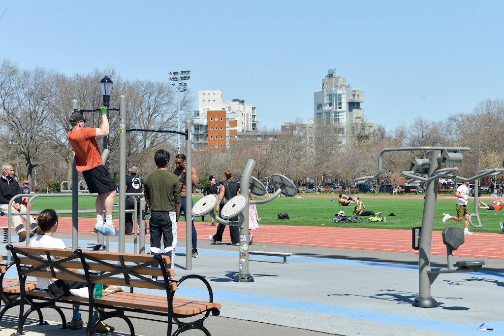  McCarren Park Outdoor Fitness Equipment