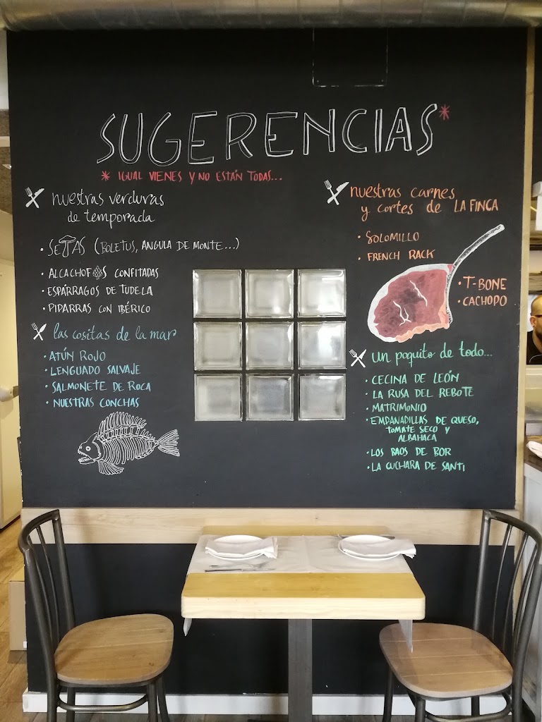 Taberna El Rebote — Carta