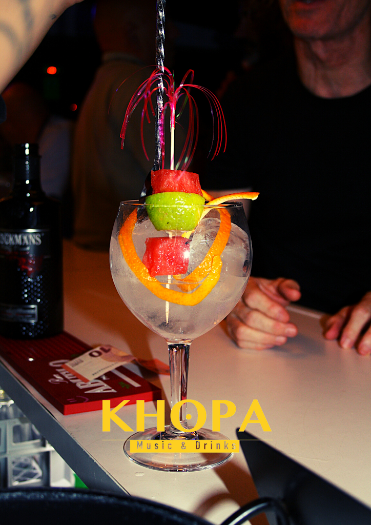 Bar Khopa — Comida y bebida