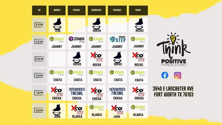  Think Positive Fitness Studio