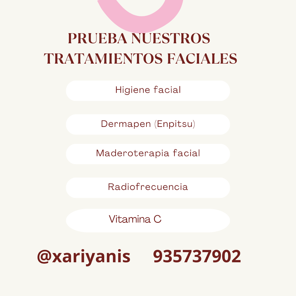 Centro de Estetica Yanis — Carta