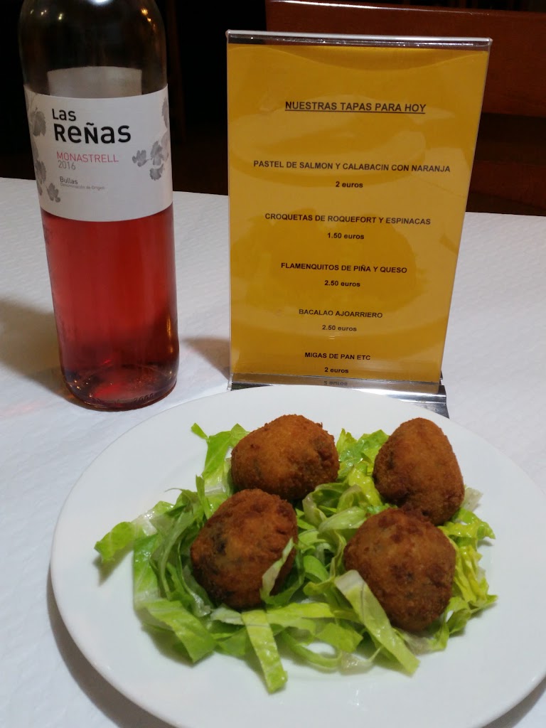 Restaurante Los Escudos — Carta