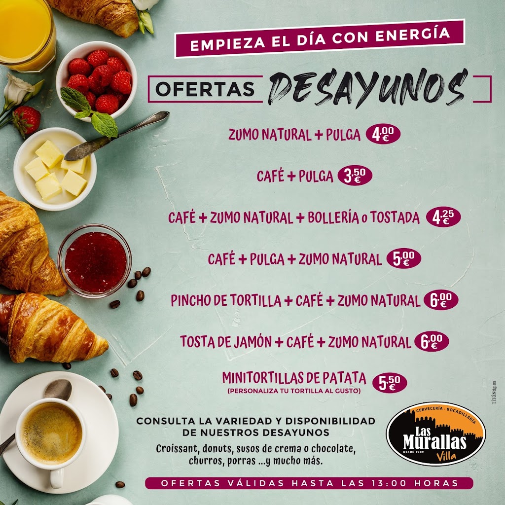 Las Murallas Villa — Carta