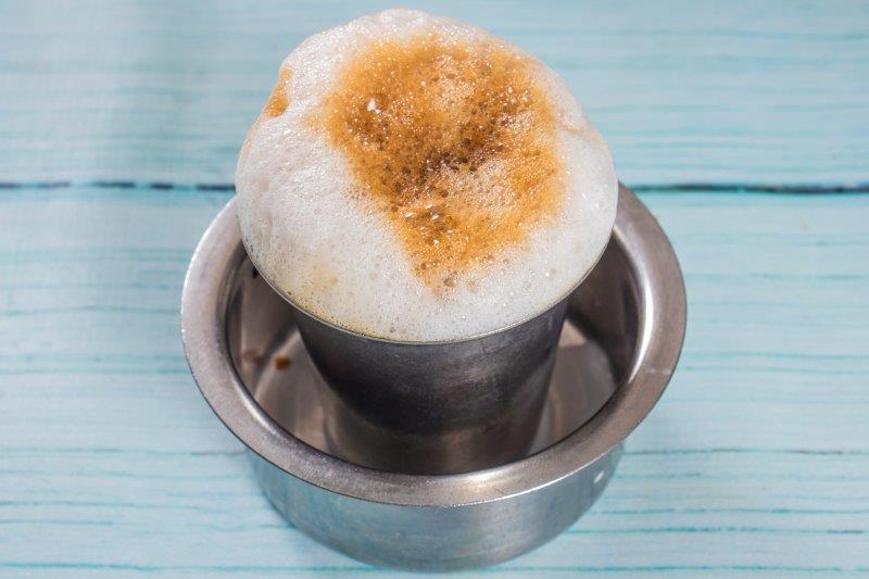 Indian filter coffee
