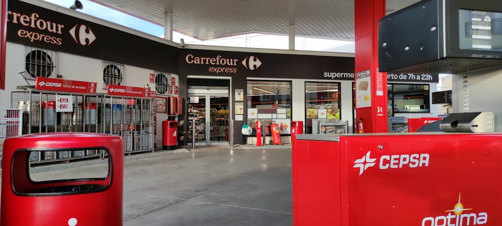Estacion de servicio Cepsa — Exterior