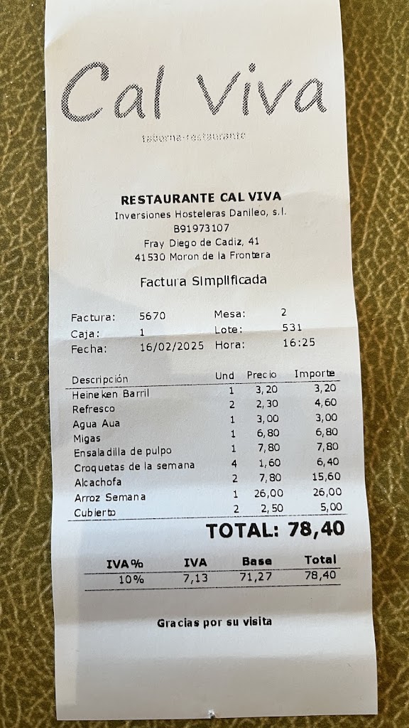 Cal Viva * Restaurante Enoteca — Mas recientes