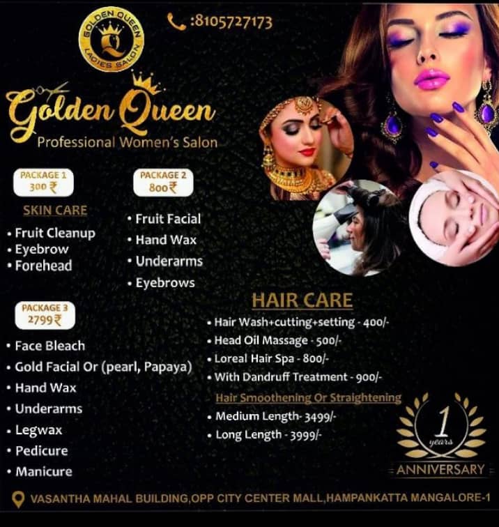 Golden Queen Professional Women S Salon