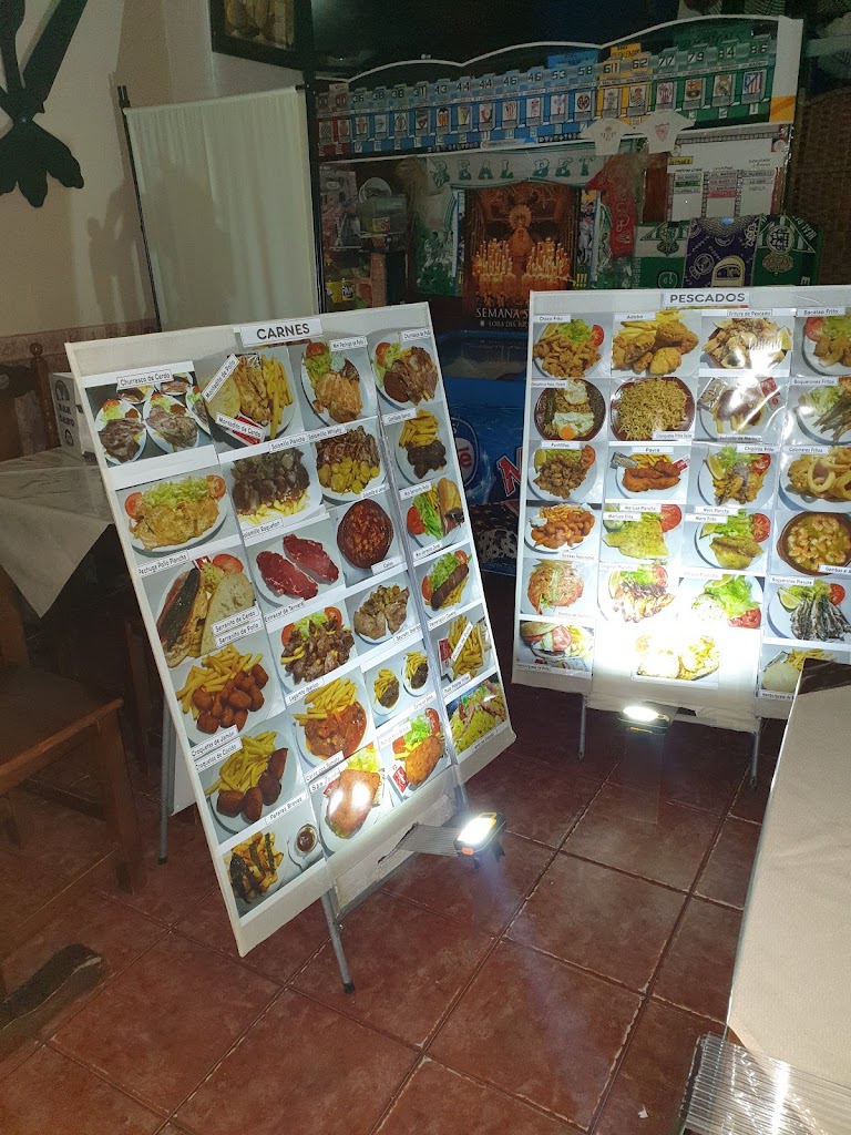 Bar El Cano — Carta