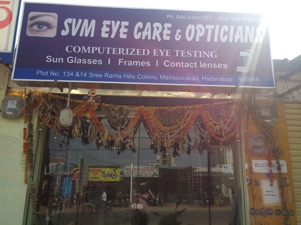 Svm Eye Care Opticians