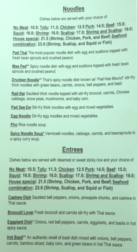 Mekvilai Thai Cuisine
