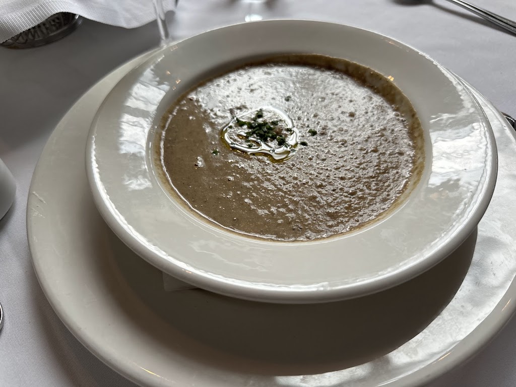 Cream of mushroom soup