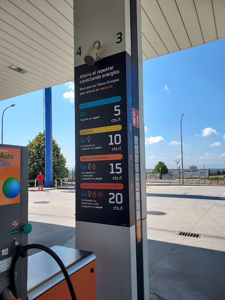 Repsol — Surtidor de combustible
