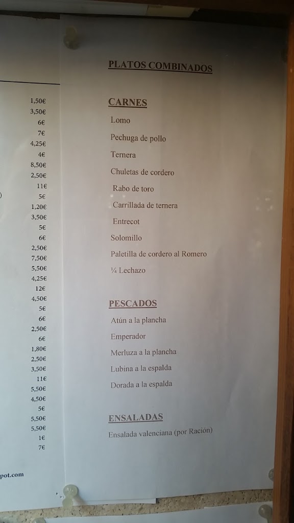 Nou Manchego 2 — Carta
