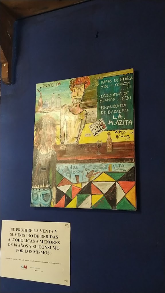 Taberna Atipica La Plazita — Carta