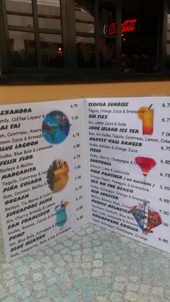 O'Malley's Irish Pub — Carta