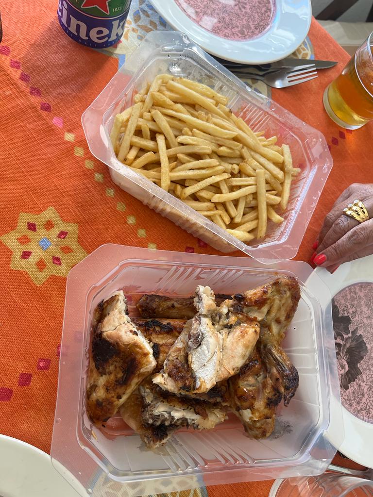 Rapid Pollo Al Carbon — Papas fritas