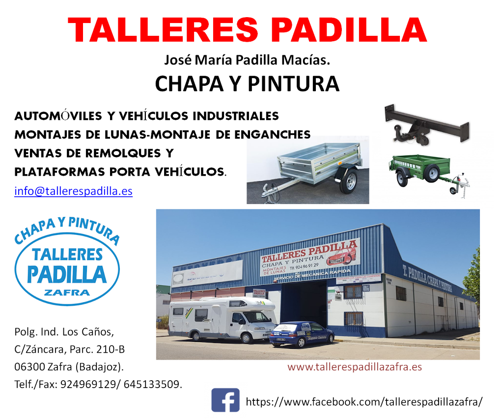 TALLERES PADILLA — Del propietario