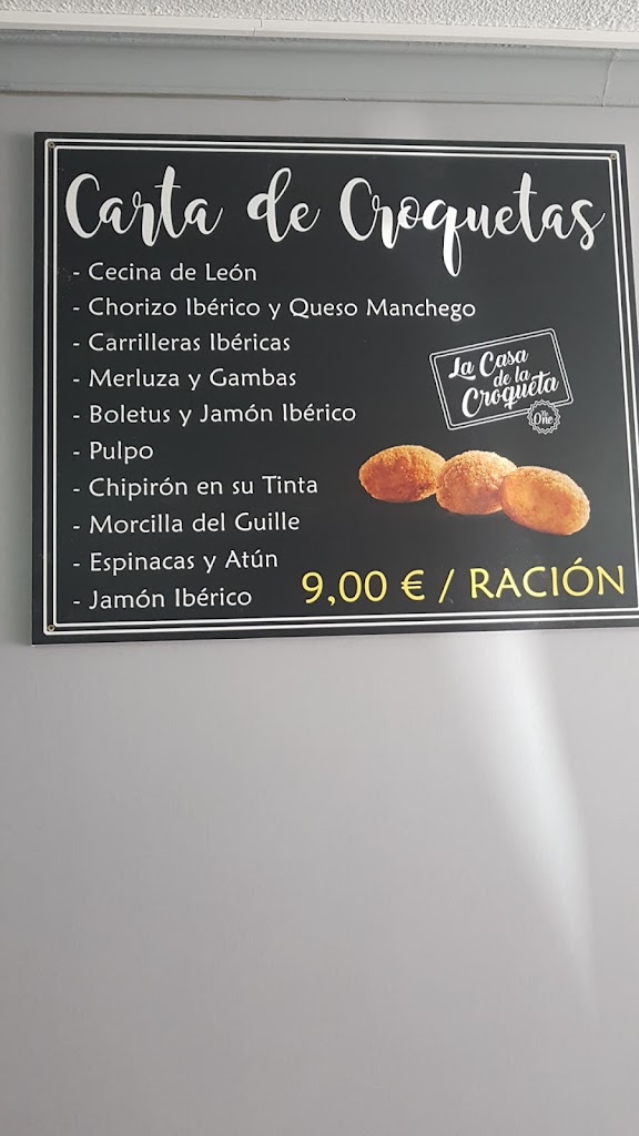 Bar Plasencia — Carta