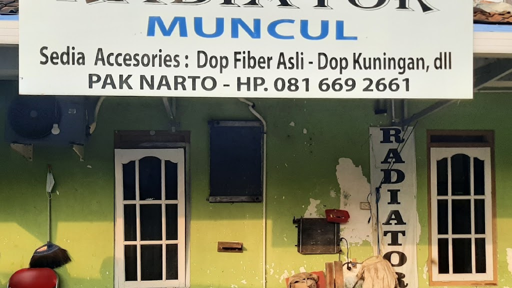 Bengkel Radiator Muncul Pak Narto