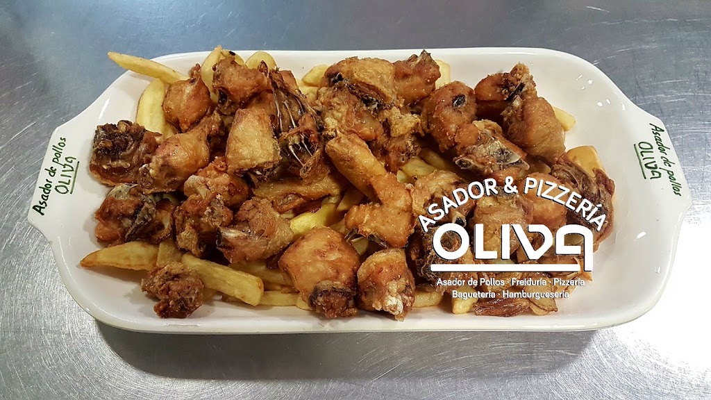 Asador y Pizzeria Oliva — Comida y bebida