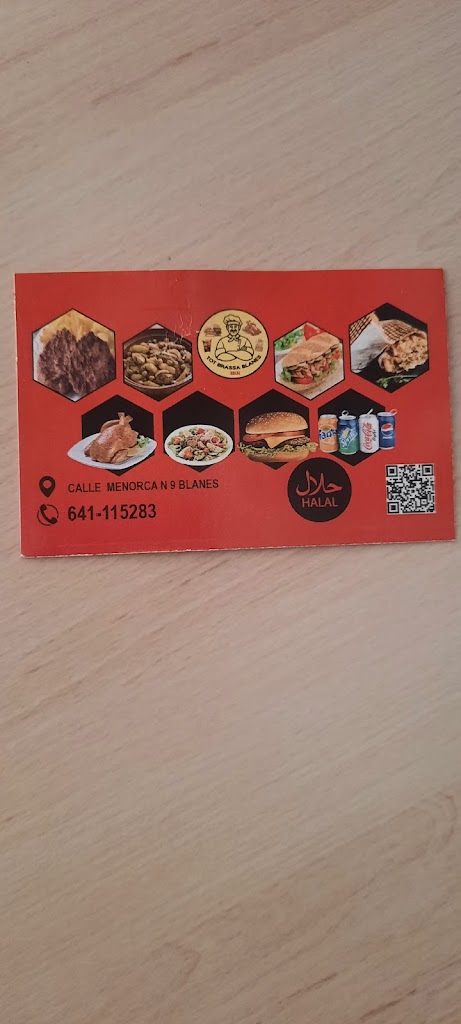 Restaurante marroqui halal — Carta