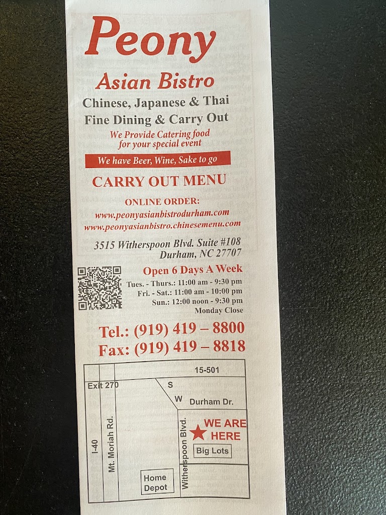 Peony Asian Bistro