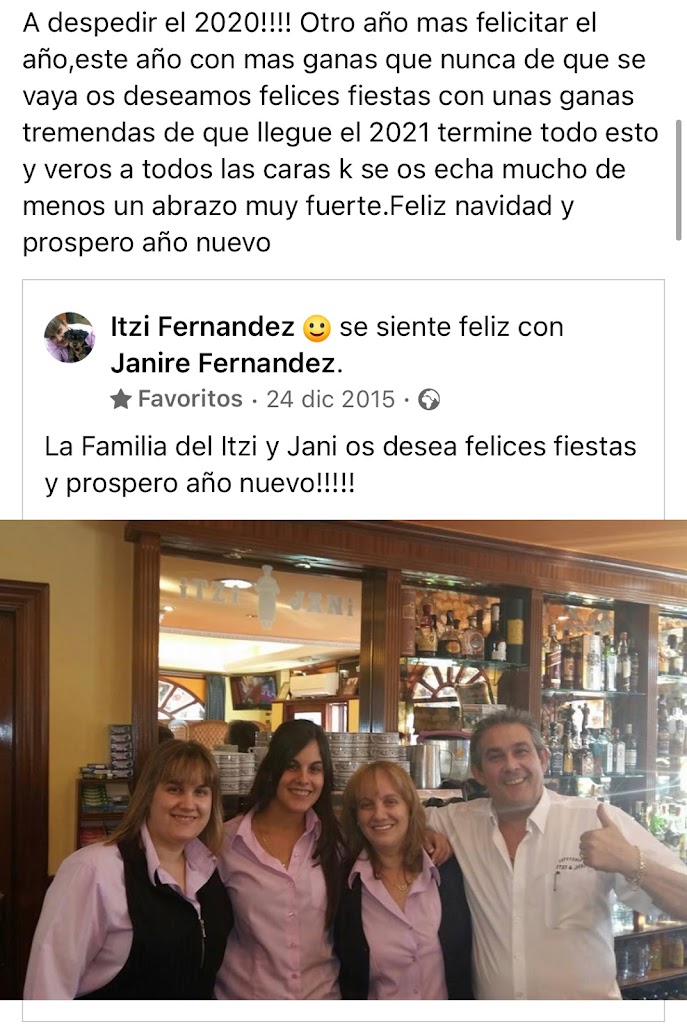CAFETERIA ITZI & JANI — Del propietario