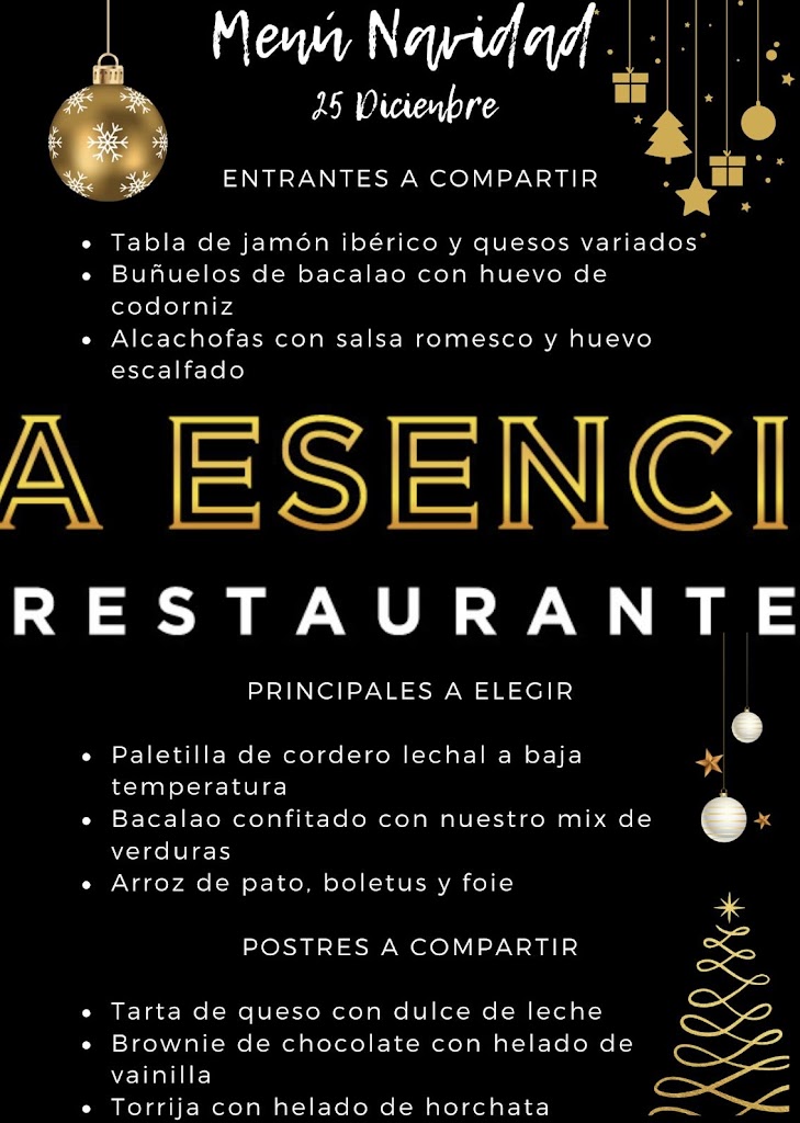 La Esencia — Carta