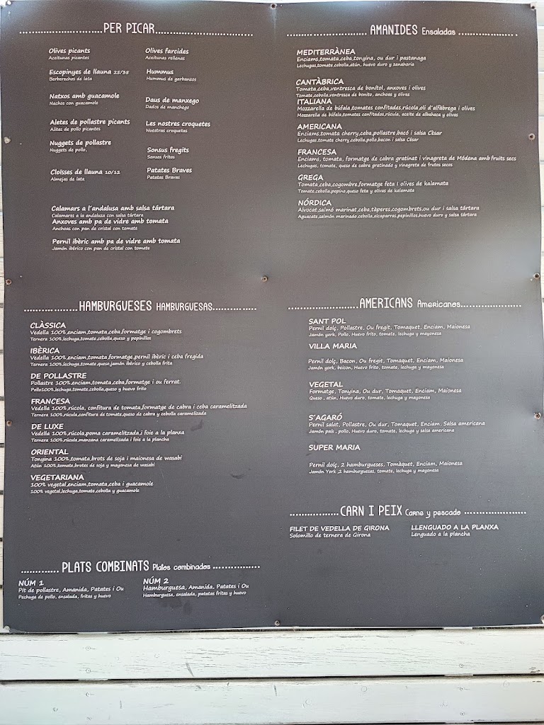 Villa Maria — Carta