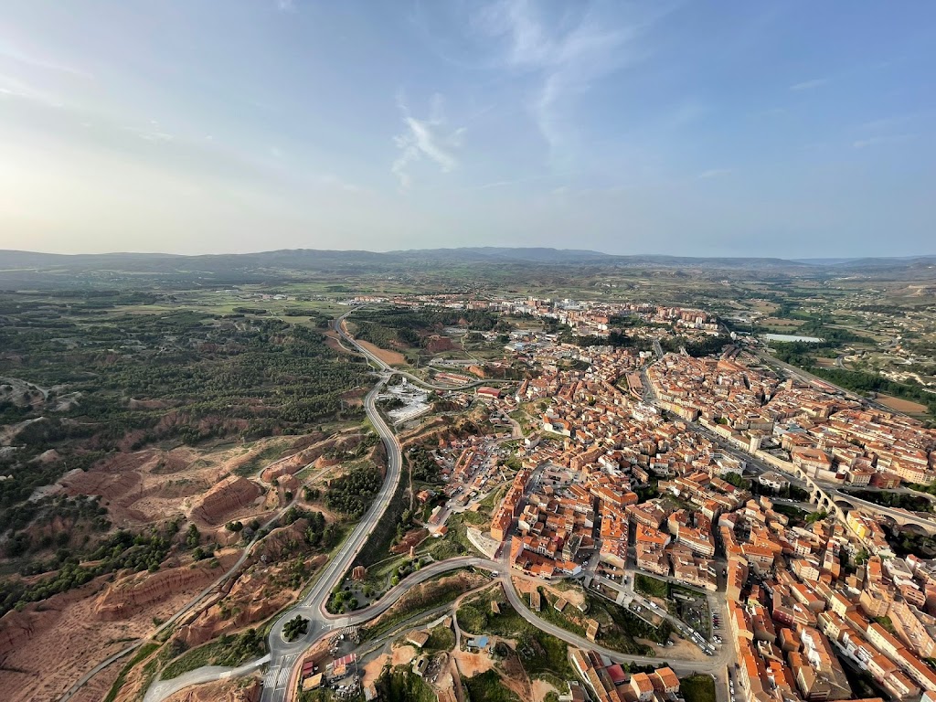 A vista de globo - viaje en globo Teruel