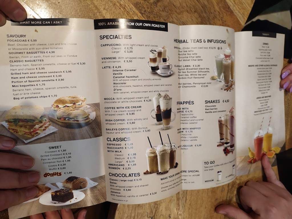Jamaica Coffee Experience — Carta