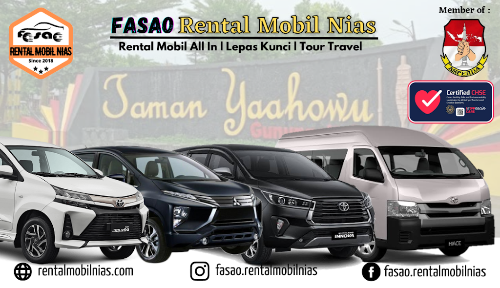 FASAO Rental Mobil Nias