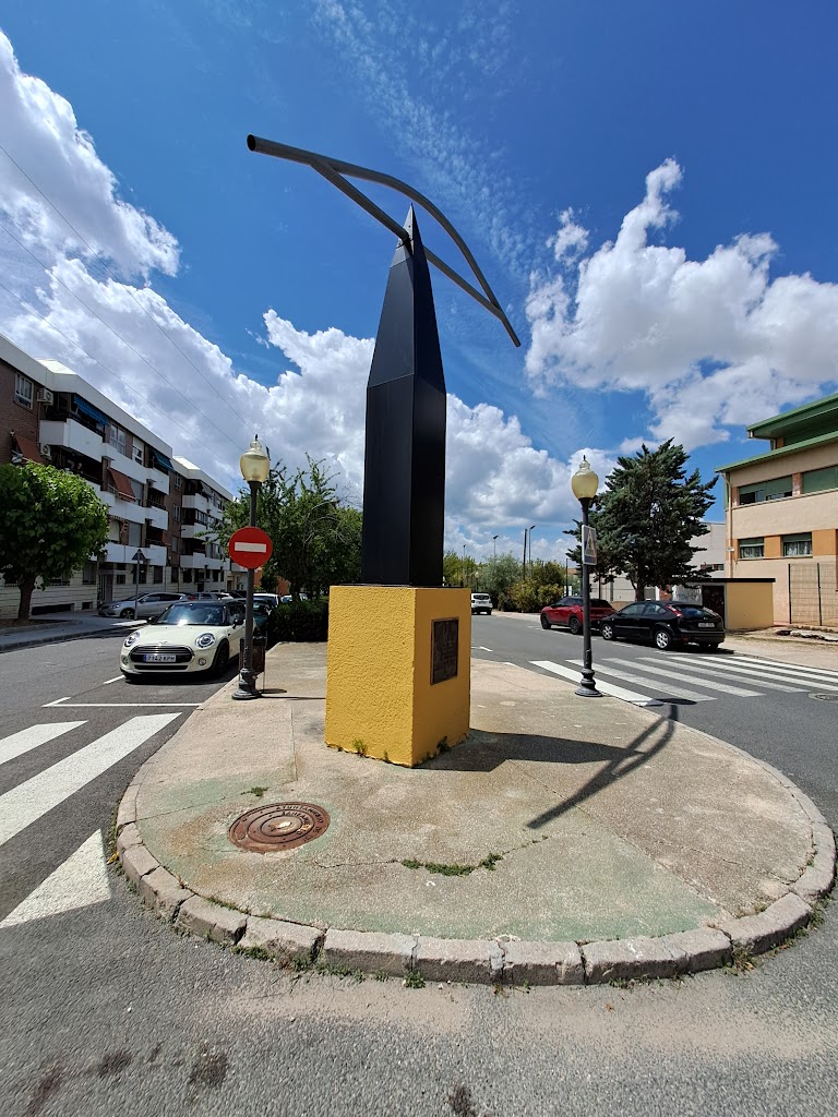 Estatua conmemorativa: Obras de Canalizacion