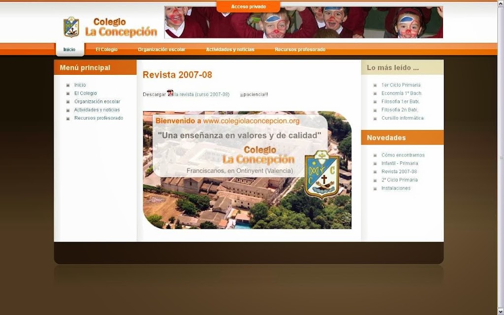 Colegio La Concepcion (Franciscanos) - Ontinyent (Valencia) ESPANA — Del propietario