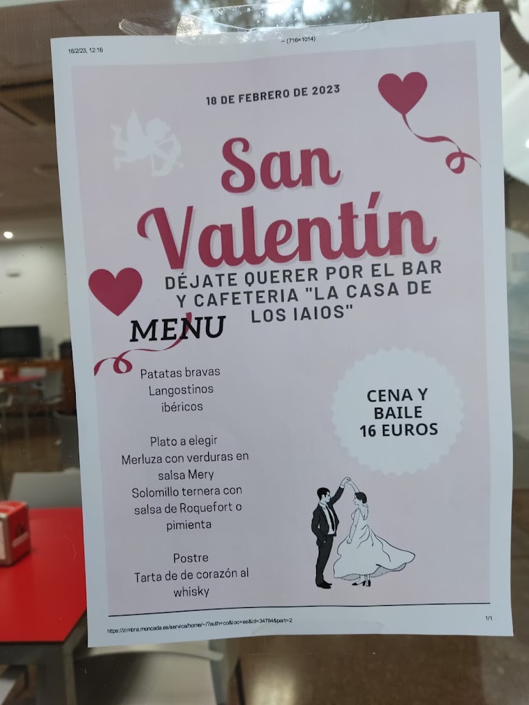 Restaurante Els Jubilats! — Carta