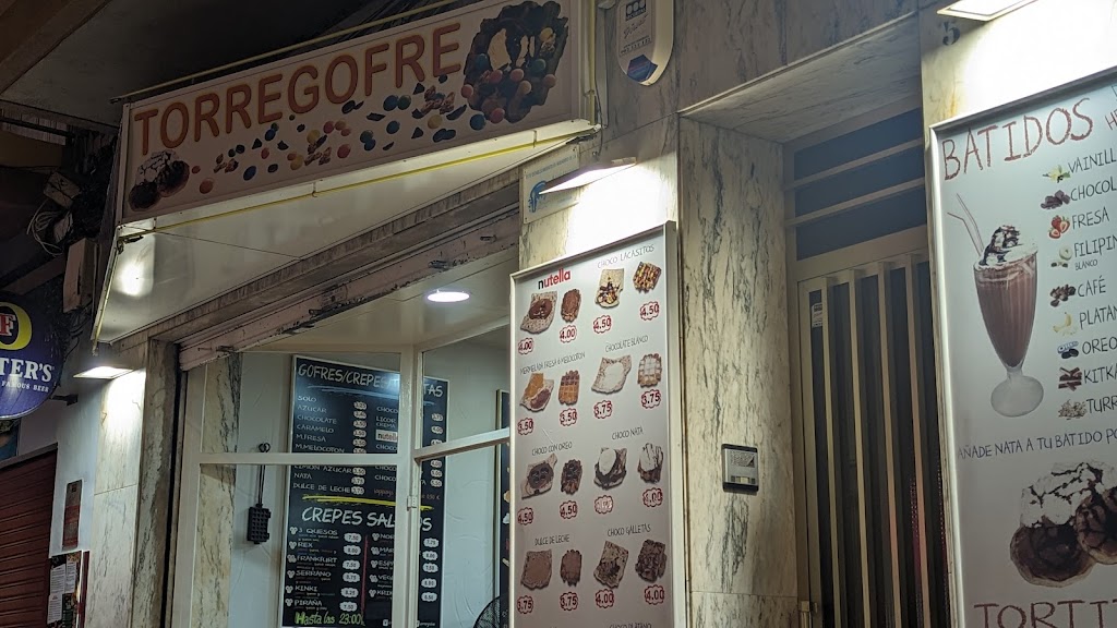 Creperia Torregofre — Carta