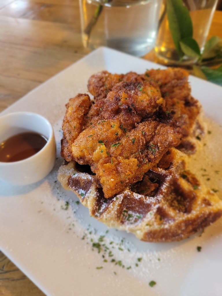 Chicken and waffles