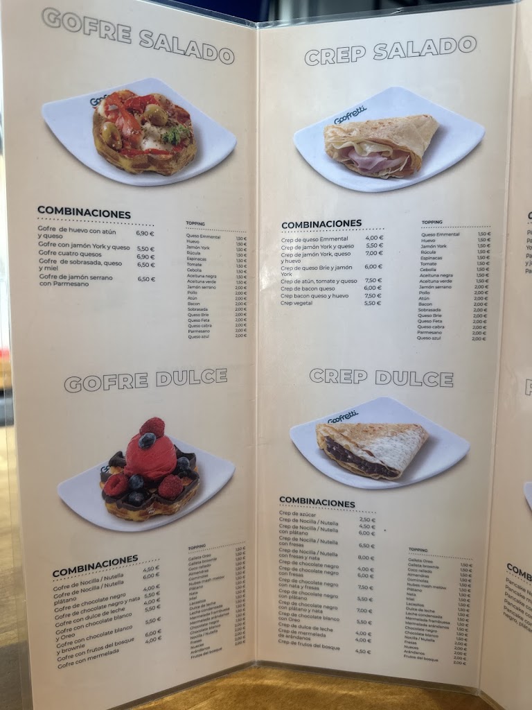 Goofretti Santa Coloma — Carta